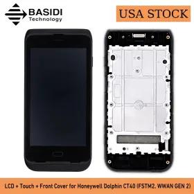 Basidi Fstm2 Lcd Touch Screen Front Cover For Honeywell Dolphin Ct40 Wwan Gen 2