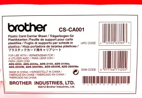 CSCA001 BROTHER Card Carrier Sheet Pack