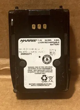 14035-5050-01 HARRIS Battery