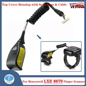 8670 HONEYWELL Lxe Finger Scanner Top Cover Housing Lens