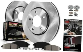 KOE5169 POWERSTOP Front Brake Rotors Kit