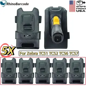 Universal Sg-tc51-hlstr1-01 5x Scanner Soft Holster For Zebra Tc51 Tc52 Tc56 Tc57 Pn