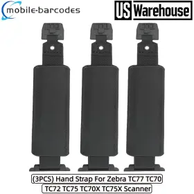 Universal Sg-tc7x-hstr2-03 3x Hand Strap Replacement For Zebra Tc77 Tc70 Tc72 Tc75 Scanner