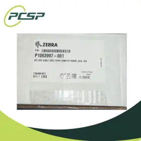 Zebra P1063997-001 Kit Acc Cable Assy 14pin Conn To Phone Jack Open Box