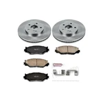 Powerstop Disc Brake Kit - Front Fits Lexus Is250 2006-2015 Oe Stock Replaceme. Fixed Price $225.50.