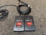 Lot Of 2 Rf Ideas Pcprox Plus Usb Reader, Black - Rdr80582ako. Fixed Price $13.60.
