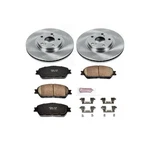 Powerstop Disc Brake Kit - Front Fits Lexus Es300 2002-2003, Es330 2004-. Fixed Price $227.16.