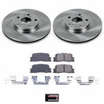 Powerstop Oe Stock Replacement Low-dust Ceramic Brake Pad And Rotor Kit. Fixed Price $154.79.