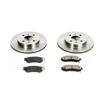Powerstop Disc Brake Kit - Front Fits Saturn Sc 1991-1992, Sc1 1993-200. Fixed Price $170.12.