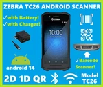 Zebra Tc21 / Tc26 Tc20 Wireless Android Handheld 2d/1d/qr Barcode Scanner!. Fixed Price $548.00.