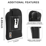 Nylon Scanner Holster W/ Belt Clip Bag For Zebra Mc659b Mc67 Mc55a0 Mc5590 Usa. Fixed Price $15.90.