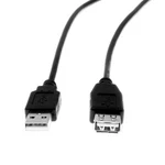 Rocstor Y10c118-b1 Cb Usb2.0 Type A-female To A-male 10ft Black Retail. Fixed Price $16.70.