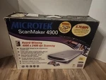 Microtek Scanmaker 4900 Legal Size Flatbed Scanner 9600x4800 Dpi Used One Day. Fixed Price $56.87.