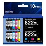 822xl T822xl Ink Cartridges For Epson Workforce Pro Wf-4833 Wf-4834 Wf-4820 Lot. Fixed Price $38.29.