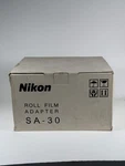 Nikon Sa-30 Roll Film Adapter For Coolscan 4000 And 5000 Ed. Fixed Price $1499.99.