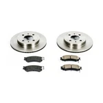 Powerstop Oe Stock Replacement Low-dust Ceramic Brake Pad And Rotor Kit. Fixed Price $104.30.