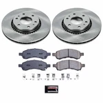 Powerstop Oe Stock Replacement Low-dust Ceramic Brake Pad And Rotor Kit. Fixed Price $195.87.