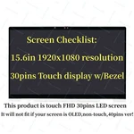 Fhd For Hp Envy X360 15-fe 15t-fe Touch Screen Lcd Module Bezel N49274-001 30pin. Fixed Price $99.00.