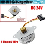Mitsumi Dc24v M35sp-7t 4-phase 6-wire 517ma Stepping Motor Stepper W/ Gear. Fixed Price $6.64.