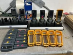 Lmx Mx8 Handelheld Scanners + Docking Batteries Battery Chargers. Fixed Price $1000.00.