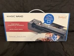 Vupoint Magic Wand Portable Scanner Auto-feed Dock Color Screen 1200 Dpi. Fixed Price $42.00.