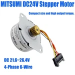 Mitsumi Dc 24v 4-phase 6-wire Stepper Motor For Printers Multifunction Machines. Fixed Price $6.64.