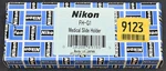Nikon Fh-g1 Medical Slide Holder. Fixed Price $185.00.